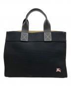 BURBERRY BLUE LABELバーバリー ブルー レーベル）の古着「トートバッグ」｜ブラック