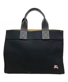 BURBERRY BLUE LABEL（バーバリー ブルー レーベル）の古着「トートバッグ」｜ブラック