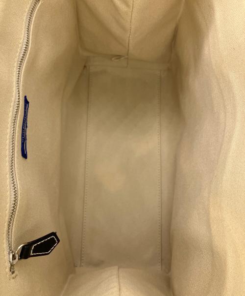 BURBERRY BLUE LABEL（バーバリー ブルー レーベル）BURBERRY BLUE LABEL (バーバリー ブルー レーベル) トートバッグ ブラックの古着・服飾アイテム
