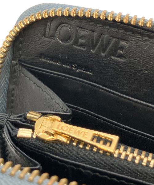 LOEWE（ロエベ）LOEWE (ロエベ) リピートアナグラム　長財布 スカイブルーの古着・服飾アイテム