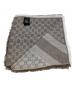 GUCCI (グッチ) GG　ストール ライトグレー：35000円