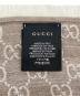 中古・古着 GUCCI (グッチ) GG　ストール ライトグレー：35000円