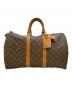 LOUIS VUITTON（ルイ ヴィトン）の古着「モノグラム　キーポル45」｜ブラウン
