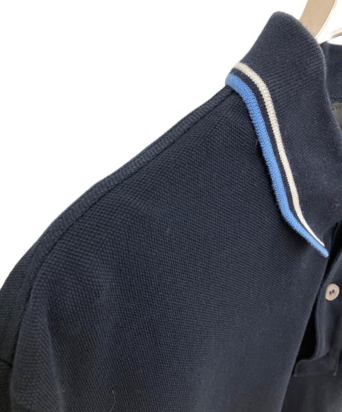 PRADA（プラダ）PRADA (プラダ) ポロシャツ ネイビー サイズ:SIZE XLの古着・服飾アイテム