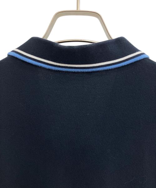 PRADA（プラダ）PRADA (プラダ) ポロシャツ ネイビー サイズ:SIZE XLの古着・服飾アイテム