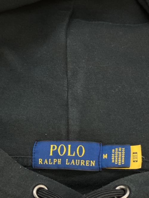 POLO RALPH LAUREN（ポロ・ラルフローレン）POLO RALPH LAUREN (ポロ・ラルフローレン) フードパーカー ブラック サイズ:SIZE Mの古着・服飾アイテム