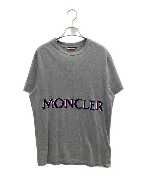 MONCLER（モンクレール）MONCLER (モンクレール) MAGLIA T-SHIRT グレー サイズ:SIZE Mの古着・服飾アイテム