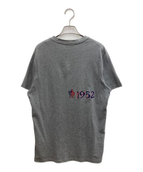 MONCLER（モンクレール）MONCLER (モンクレール) MAGLIA T-SHIRT グレー サイズ:SIZE Mの古着・服飾アイテム