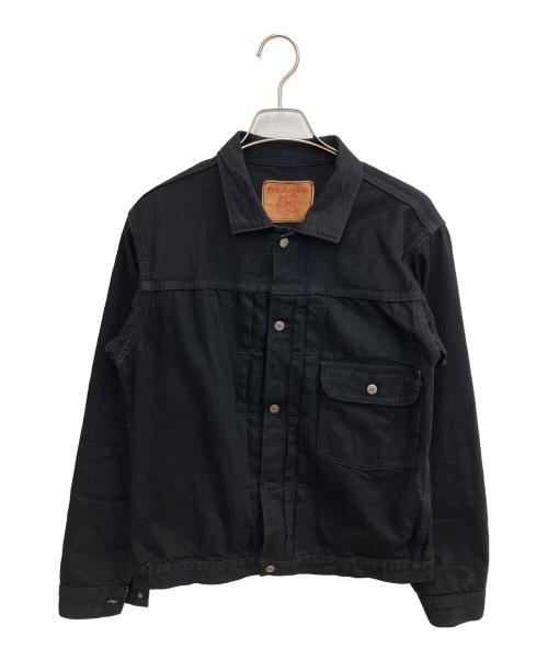 TCB jeans（ティーシービー ジーンズ）TCB jeans (ティーシービー ジーンズ) デニムジャケット ブラック サイズ:SIZE 40の古着・服飾アイテム