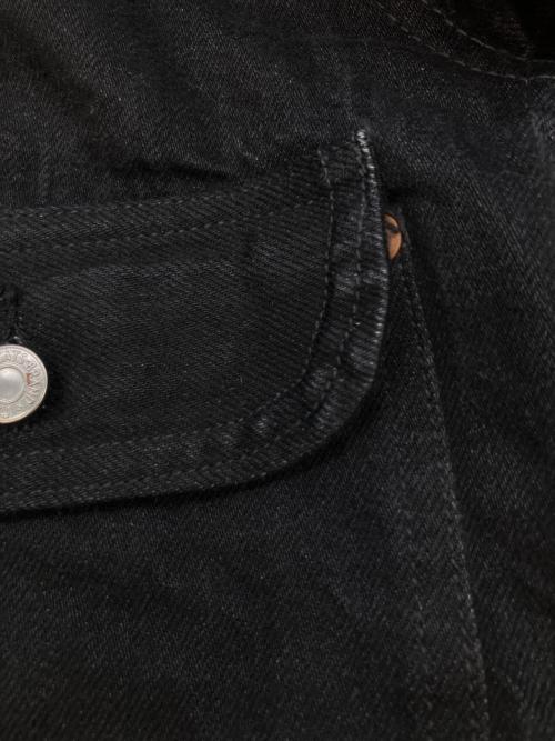 TCB jeans（ティーシービー ジーンズ）TCB jeans (ティーシービー ジーンズ) デニムジャケット ブラック サイズ:SIZE 40の古着・服飾アイテム