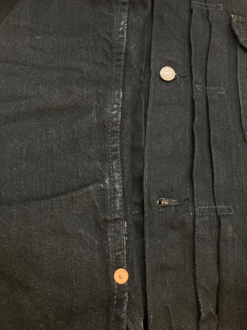 TCB jeans（ティーシービー ジーンズ）TCB jeans (ティーシービー ジーンズ) デニムジャケット ブラック サイズ:SIZE 40の古着・服飾アイテム
