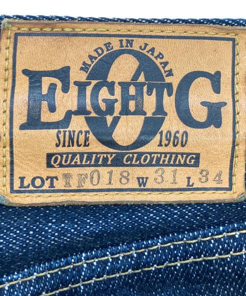 EIGHT G（エイトジー）EIGHT G (エイトジー) デニムパンツ ブラック サイズ:SIZE W31L34の古着・服飾アイテム