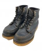 RED WINGレッドウィング）の古着「レザーブーツ」｜ブラック