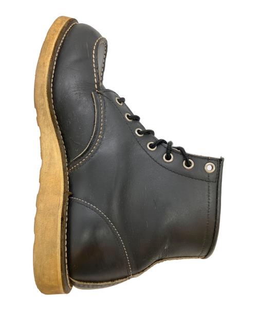 RED WING（レッドウィング）RED WING (レッドウィング) レザーブーツ ブラック サイズ:8号の古着・服飾アイテム