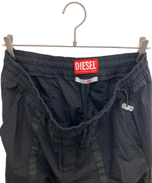 DIESEL（ディーゼル）DIESEL (ディーゼル) ナイロンパンツ ブラック サイズ:SIZE 86cm (W34)の古着・服飾アイテム
