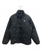 adidasアディダス）の古着「中綿ジャケット」｜ブラック
