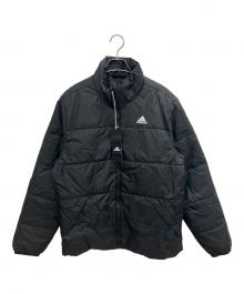 adidas（アディダス）の古着「中綿ジャケット」｜ブラック