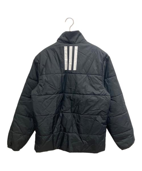 adidas（アディダス）adidas (アディダス) 中綿ジャケット ブラック サイズ:SIZE O 未使用品の古着・服飾アイテム