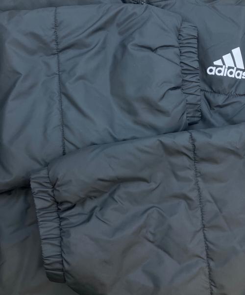 adidas（アディダス）adidas (アディダス) 中綿ジャケット ブラック サイズ:SIZE O 未使用品の古着・服飾アイテム