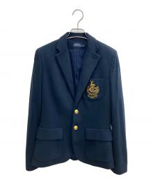 POLO RALPH LAUREN（ポロ・ラルフローレン）の古着「テーラードジャケット」｜ネイビー