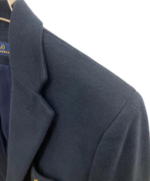POLO RALPH LAUREN（ポロ・ラルフローレン）POLO RALPH LAUREN (ポロ・ラルフローレン) テーラードジャケット ネイビー サイズ:SIZE 4の古着・服飾アイテム