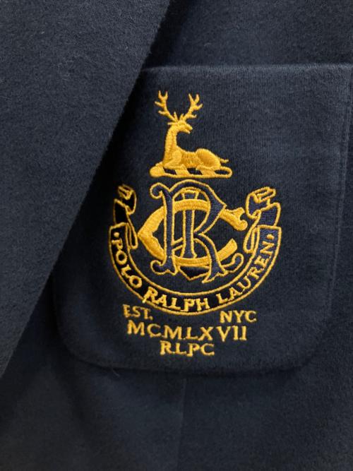 POLO RALPH LAUREN（ポロ・ラルフローレン）POLO RALPH LAUREN (ポロ・ラルフローレン) テーラードジャケット ネイビー サイズ:SIZE 4の古着・服飾アイテム