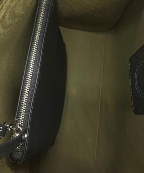 GIANNI CHIARINI（ジャンニ キアリーニ）GIANNI CHIARINI (ジャンニ キアリーニ) トートバッグ ベージュ×ブラックの古着・服飾アイテム
