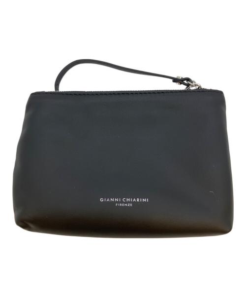 GIANNI CHIARINI（ジャンニ キアリーニ）GIANNI CHIARINI (ジャンニ キアリーニ) トートバッグ ベージュ×ブラックの古着・服飾アイテム
