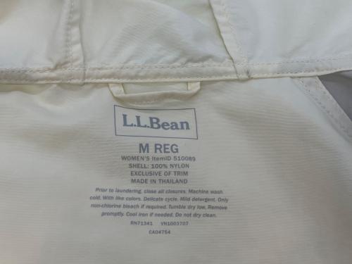 L.L.Bean（エルエルビーン）L.L.Bean (エルエルビーン) マウンテン クラシック アノラック ナイロンジャケット アイボリー サイズ:SIZE Mの古着・服飾アイテム