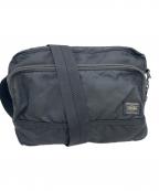 PORTERポーター）の古着「FLASH SHOULDER BAG ショルダーバッグ」｜ブラック