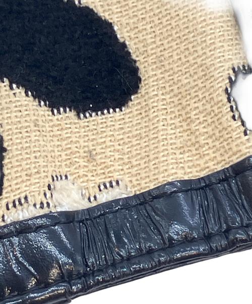 Think Bee!（シンクビー!）Think Bee! (シンクビー!) 長財布 ベージュ×ブラックの古着・服飾アイテム