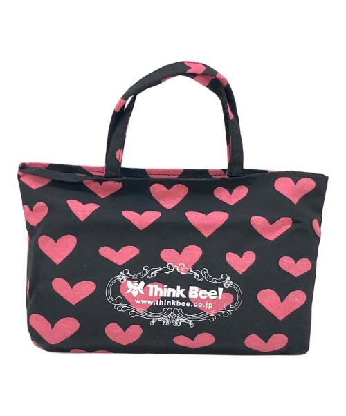 Think Bee!（シンクビー!）Think Bee! (シンクビー!) 長財布 ベージュ×ブラックの古着・服飾アイテム