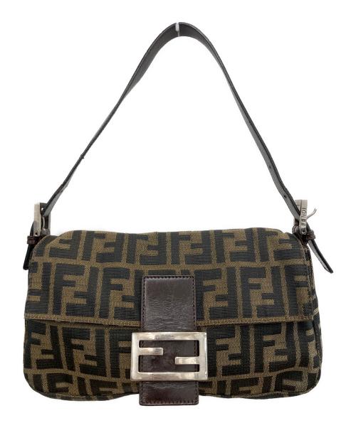 FENDI（フェンディ）FENDI (フェンディ) マンマバケット　ズッカ ブラウンの古着・服飾アイテム