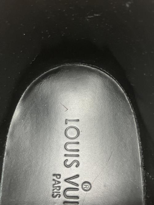 LOUIS VUITTON（ルイ ヴィトン）LOUIS VUITTON (ルイ ヴィトン) モノグラム MILLENIUM WEDGE　ハイカットスニーカー ブラック サイズ:SIZE 38 1/2の古着・服飾アイテム