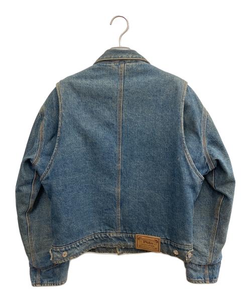 POLO RALPH LAUREN（ポロ・ラルフローレン）POLO RALPH LAUREN (ポロ・ラルフローレン) デニムジャケット インディゴ サイズ:SIZE Mの古着・服飾アイテム