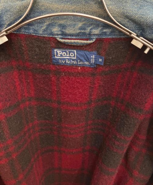 POLO RALPH LAUREN（ポロ・ラルフローレン）POLO RALPH LAUREN (ポロ・ラルフローレン) デニムジャケット インディゴ サイズ:SIZE Mの古着・服飾アイテム
