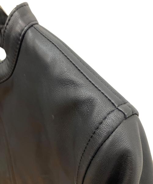 RAY BEAMS（レイ ビームス）RAY BEAMS (レイ ビームス) レザージャケット ブラック サイズ:SIZE 1の古着・服飾アイテム