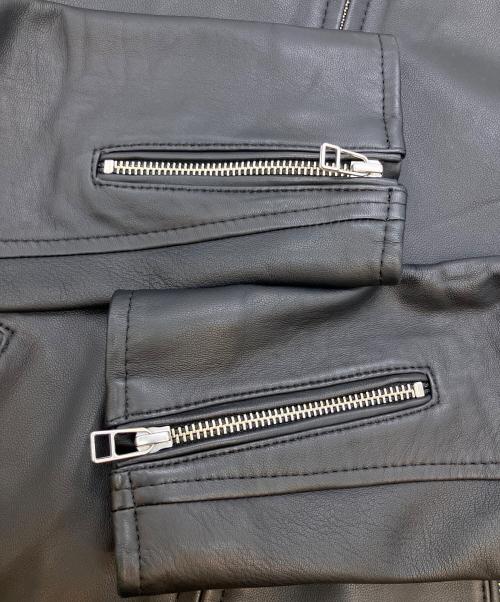 RAY BEAMS（レイ ビームス）RAY BEAMS (レイ ビームス) レザージャケット ブラック サイズ:SIZE 1の古着・服飾アイテム