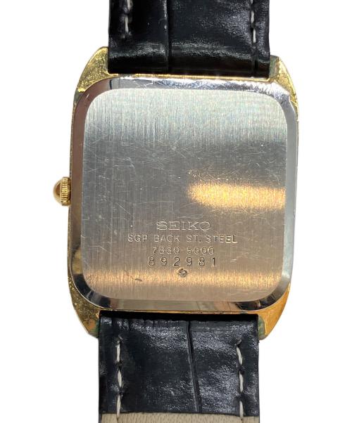 SEIKO（セイコー）SEIKO (セイコー) シャリオ　リストウォッチ シルバーの古着・服飾アイテム