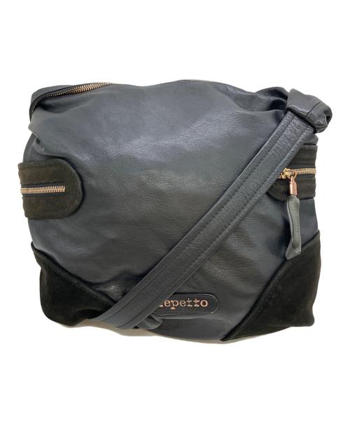 repetto（レペット）Repetto (レペット) ワンショルダーバッグ ブラックの古着・服飾アイテム