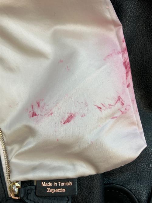 repetto（レペット）Repetto (レペット) ワンショルダーバッグ ブラックの古着・服飾アイテム