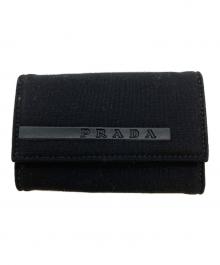 PRADA（プラダ）の古着「6連キーケース」｜ブラック