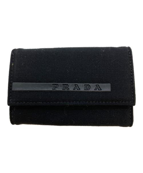 PRADA（プラダ）PRADA (プラダ) 6連キーケース ブラックの古着・服飾アイテム
