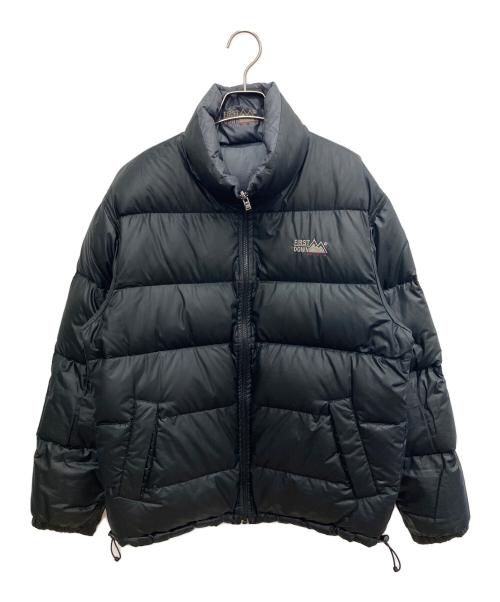 FIRST DOWN（ファーストダウン）FIRST DOWN (ファーストダウン) リバーシブルダウンジャケット ブラック サイズ:SIZE Lの古着・服飾アイテム