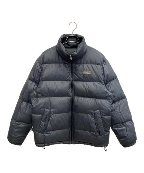 FIRST DOWN（ファーストダウン）FIRST DOWN (ファーストダウン) リバーシブルダウンジャケット ブラック サイズ:SIZE Lの古着・服飾アイテム