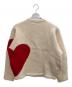 NKNIT (ンニット) 厚手ニット ベージュ×レッド サイズ:SIZE 0：15000円