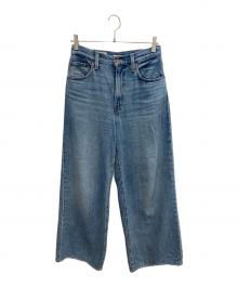 LEVI'S（リーバイス）の古着「CINCH WIDE LEG ジーンズ ミディアムインディゴ」｜スカイブルー