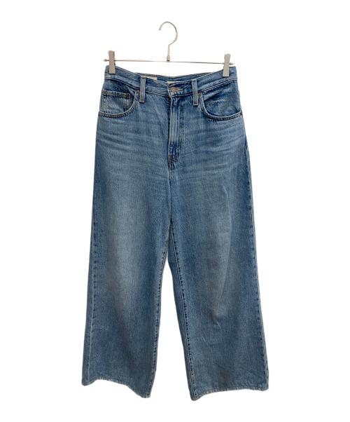 LEVI'S（リーバイス）LEVI'S (リーバイス) CINCH WIDE LEG ジーンズ ミディアムインディゴ スカイブルー サイズ:SIZE 68.5cm (W27)の古着・服飾アイテム