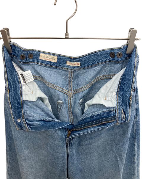 LEVI'S（リーバイス）LEVI'S (リーバイス) CINCH WIDE LEG ジーンズ ミディアムインディゴ スカイブルー サイズ:SIZE 68.5cm (W27)の古着・服飾アイテム