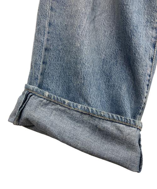 LEVI'S（リーバイス）LEVI'S (リーバイス) CINCH WIDE LEG ジーンズ ミディアムインディゴ スカイブルー サイズ:SIZE 68.5cm (W27)の古着・服飾アイテム